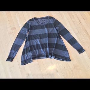 Long sleeve striped shirt